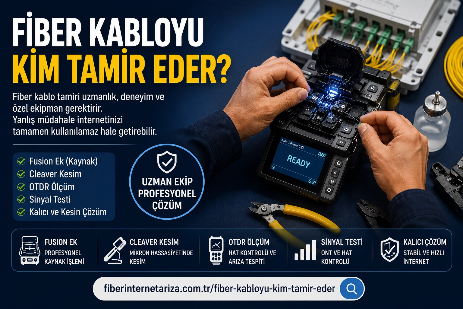 Fiber kablo tamiri